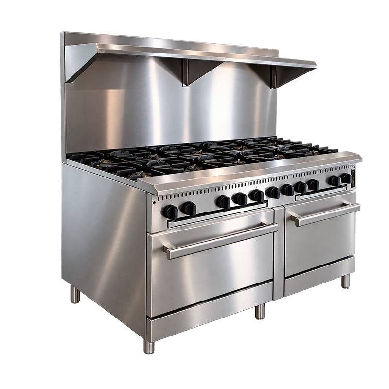 Venancio Prime Series - 10 Burners Range Standard Oven - PRO60G-ST - 310,000 BTU
