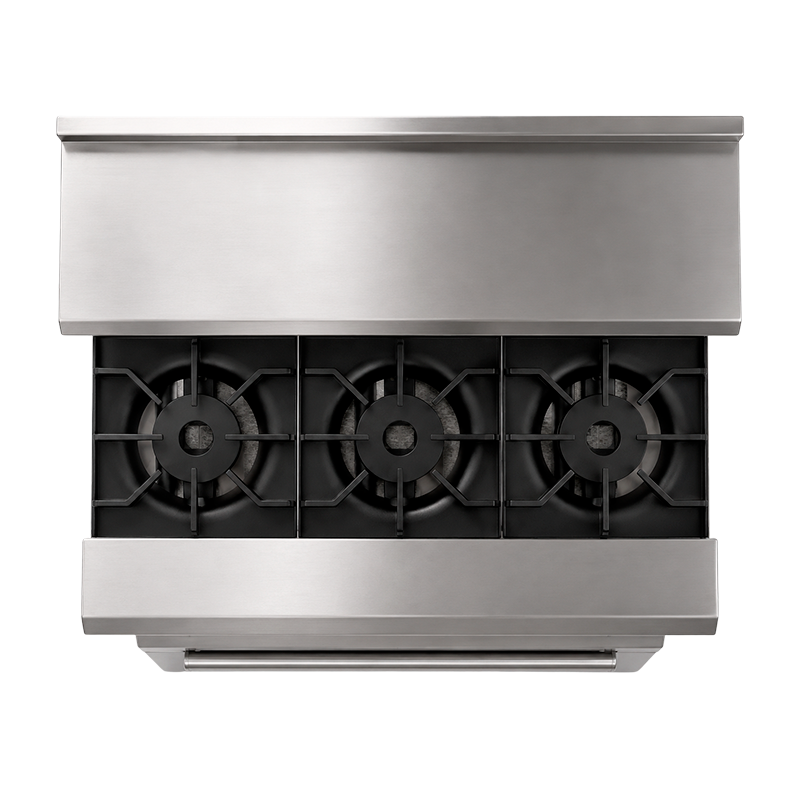 PRO36G-ST - 6 Burners Range with Standard Oven
