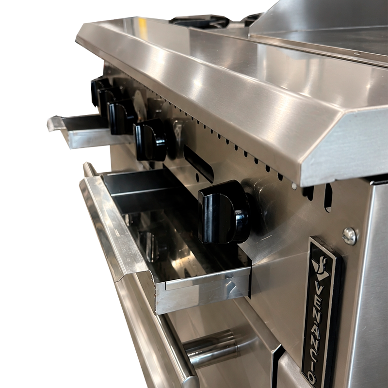 PRM36G-ST - 2 Burners + 24" Manual Griddle Combo Range with Standard Oven