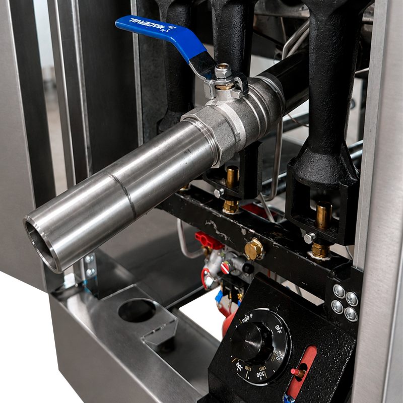 PFR40G-CB - 40 lb Fryer