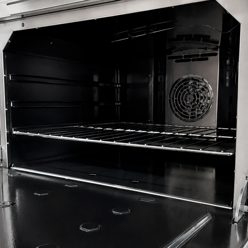 PRO36G-CO - 6 Burners Range with Convection Oven