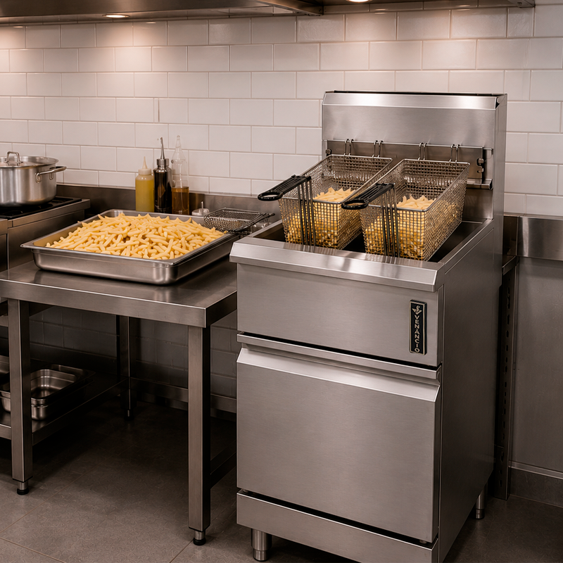 PFR75G-CB - 75 lb Fryer