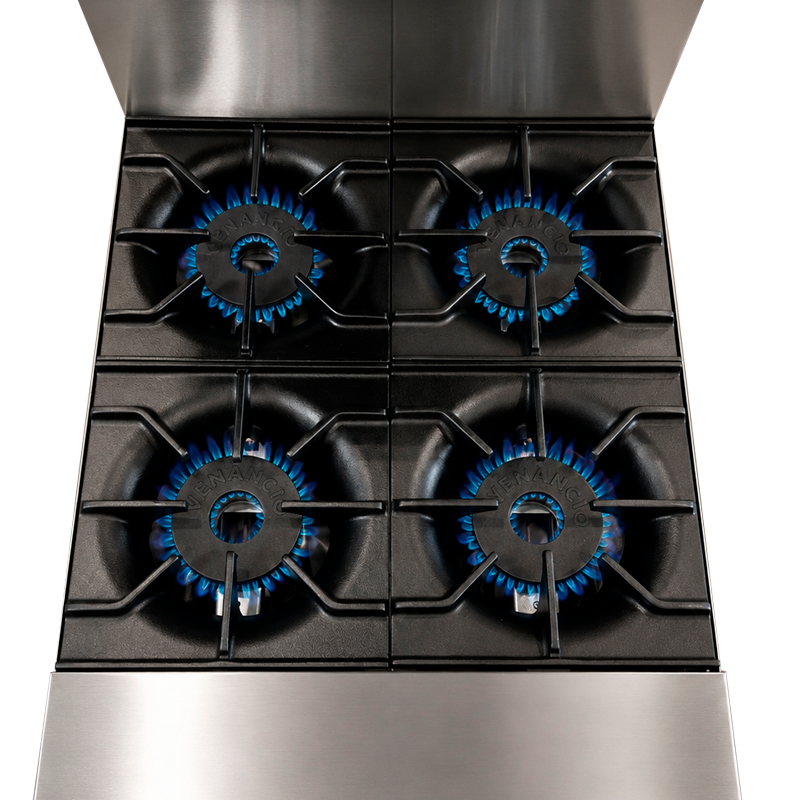 PRO24G-ST - 4 Burners Ranges with Standard Oven