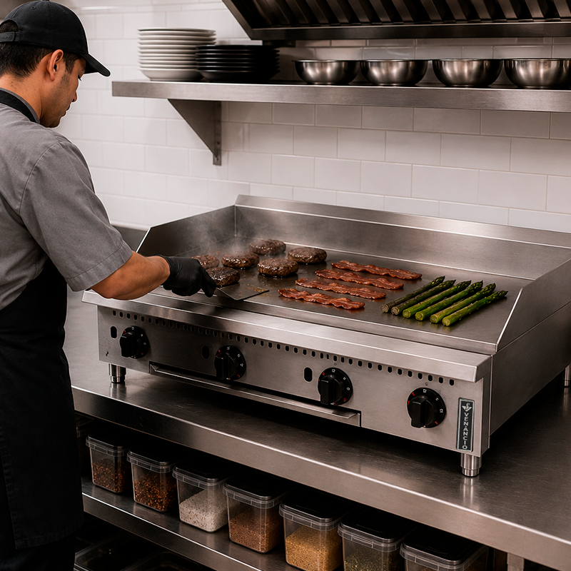 PGT48G-CT - 48" Thermostatic Griddle