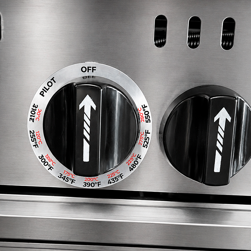 PRO36G-CO - 6 Burners Range with Convection Oven