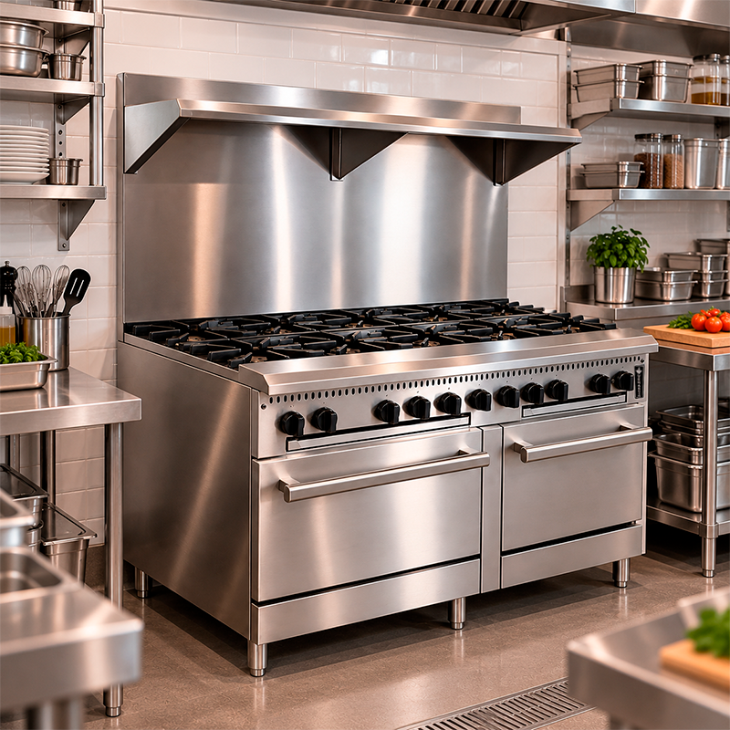 Venancio Prime Series - 10 Burners Range Standard Oven - PRO60G-ST - 310,000 BTU