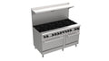 PRO60G-ST - 10 Burners Range Standard Oven